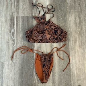 Good American halter bikini